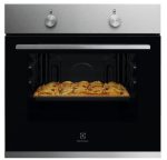 Electrolux Forno Tradizionale Serie 300 63 L 2060 W A Nero, Acciaio inossidabile