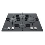 Hotpoint FTGHG 641 D/HA(BK) Nero Da incasso 60 cm Gas 4 Fornello(i)