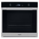 Whirlpool W7 OM5 4 H 73 L A+ Nero, Acciaio inossidabile