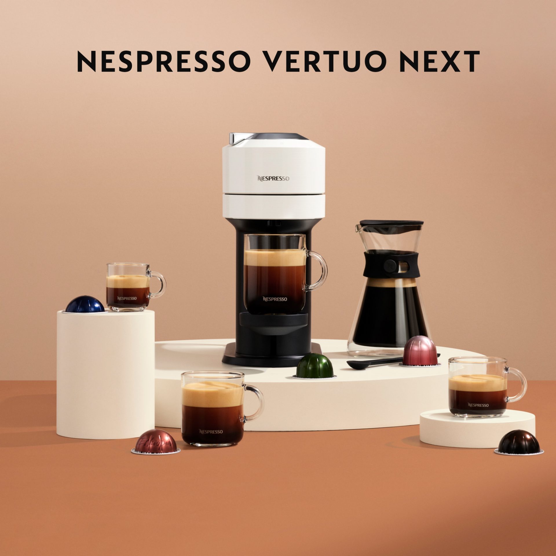 De Longhi ENV 120.W Macchina Caffè Espresso Capsule Nespresso Nero