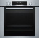 Bosch Serie 6 HRA318BS1 forno a vapore Media Acciaio inossidabile Pulsanti, Manopola