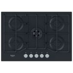 Hotpoint HAGS 72F/BK Nero Da incasso 73 cm Gas 5 Fornello(i)