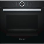 Bosch Serie 8 HBG635BB1 forno 71 L A+ Nero, Acciaio inossidabile