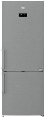 Beko RCNE560E41ZXN frigorifero con congelatore Libera installazione 501 L E Acciaio inossidabile