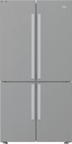 Beko GN1406231XBN frigorifero side-by-side Libera installazione 572 L F Acciaio inossidabile