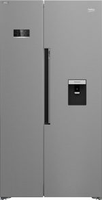 Beko GN163241XBN frigorifero side-by-side Libera installazione 576 L E Argento