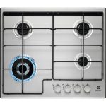 Electrolux EGS6434X piano cottura Stainless steel Da incasso Gas 4 Fornello(i)