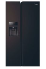 Haier SBS 90 Serie 3 HSR3918FIPB frigorifero side-by-side Libera installazione 515 L F Nero