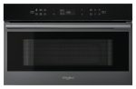 Whirlpool W7 MD440 BSS Da incasso Microonde con grill 31 L 1000 W Nero, Grigio