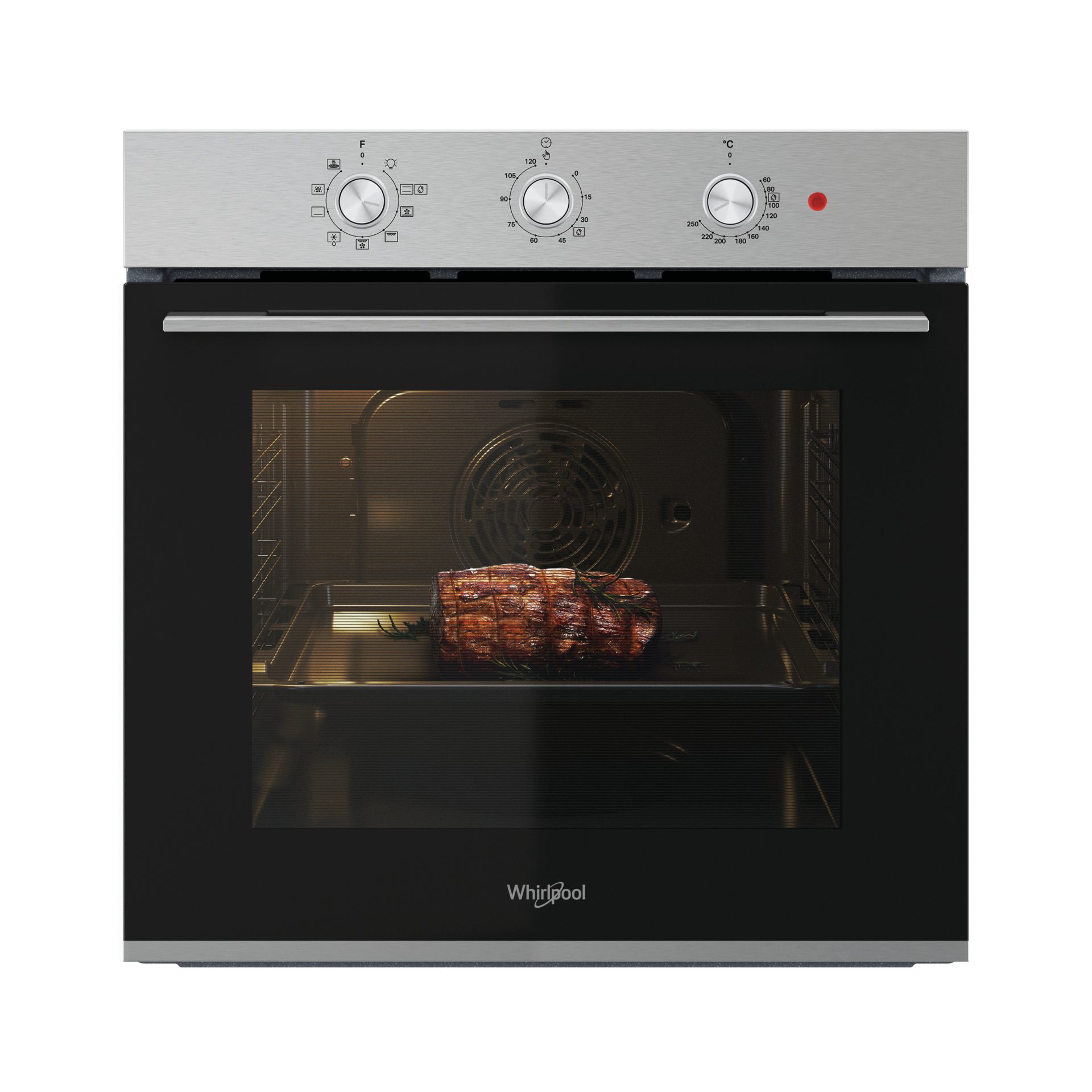 WHIRLPOOL OMK38HU0X FORNO ELETTRICO INCASSO 8 FUNZIONI PULIZIA IDROLITICA