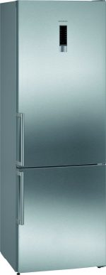 Siemens iQ300 KG49NXIEP frigorifero con congelatore Libera installazione 438 L E Stainless steel