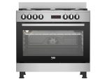 Beko GM15325DX cucina Cucina freestanding Gas Stainless steel A