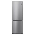 LG GBB61PZJMN Frigorifero combinato, Classe E, 341L, No frost, Inox