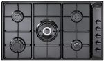 De’Longhi NL 59 DD piano cottura Nero Da incasso 90 cm Gas 5 Fornello(i)