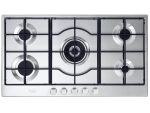 De’Longhi SLF 590 LX Stainless steel Da incasso 90 cm Gas 5 Fornello(i)