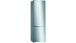 Bosch Serie 4 KGN39VIDA frigorifero con congelatore Libera installazione 368 L D Stainless steel