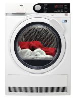 AEG T8 DBE 853 asciugatrice Libera installazione Caricamento frontale 8 kg A+++ Bianco