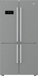 Beko GN1416232ZXN frigorifero side-by-side Libera installazione 572 L F Stainless steel