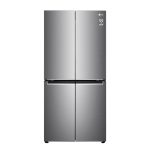 LG GMB844PZFG frigorifero side-by-side Libera installazione 530 L F Metallico, Argento