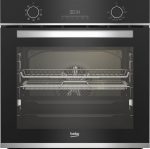 Beko BBIMA13300XS forno 72 L A+ Nero, Acciaio inossidabile