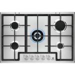 Electrolux EGS75362X Stainless steel Da incasso 75 cm Gas 5 Fornello(i)