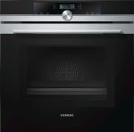 Siemens HM633GBS1 forno 67 L Nero, Acciaio inossidabile