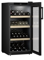 Liebherr WPbl 4201 Cantinetta termoelettrica Libera installazione Nero 141 bottiglia/bottiglie