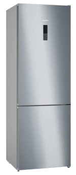 Siemens iQ300 Stand-Kuehl-Gefrierkombination KG49NXIDF Libera installazione 440 L D Acciaio inossidabile