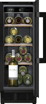 Siemens iQ500 KU20WVHF0 cantina vino Cantinetta vino con compressore Da incasso Nero 21 bottiglia/bottiglie