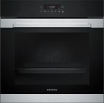 Siemens iQ300 HB372ABS0 forno 71 L A Nero, Acciaio inossidabile