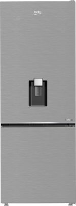 Beko B3RCNE564HDXB frigorifero con congelatore Libera installazione 490 L E Metallico