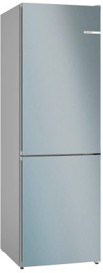 Bosch Serie 4 KGN362LDF frigorifero con congelatore Libera installazione 321 L D Acciaio inossidabile