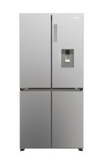 Haier Cube 83 Serie 3 HCR3818EWMM frigorifero side-by-side Libera installazione 463 L E Platino, Acciaio inossidabile