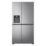 LG GSLV70PZTE Frigorifero Side-by-Side, Classe E, 635L, Wi-Fi, Con allaccio, Inox