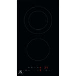 Electrolux LHR3233CK piano cottura Nero Da incasso Ceramica 2 Fornello(i)