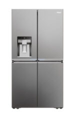 Haier Cube 90 Serie 7 HCR7918EIMP frigorifero side-by-side Libera installazione 601 L E Platino, Acciaio inossidabile