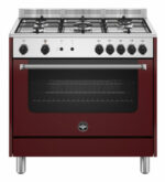 Bertazzoni La Germania Americana AMN965GVIV24 cucina Elettrico Gas Rosso A+