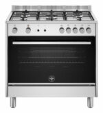 Bertazzoni La Germania Futura FTR965GXV/24 cucina Elettrico/Gas Gas Nero, Acciaio inox A+