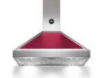 Bertazzoni La Germania K90AMHVIA/19 cappa aspirante Cappa aspirante a parete Rosso, Acciaio inox 800 m³/h A