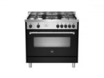 Bertazzoni La Germania Americana AMN965GNET cucina Elettrico/Gas Gas Nero A+