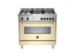 Bertazzoni La Germania Americana AMN965GCRT cucina Elettrico/Gas Gas Crema A+