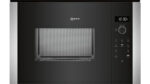 Neff N 50 Da incasso Solo microonde 25 L 900 W Nero, Acciaio inox