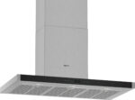 Neff DBMP955N Cappa aspirante a parete Nero, Acciaio inox 702,1 m³/h A