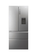 Haier FD 83 Serie 7 HFW7819EWMP frigorifero side-by-side Libera installazione 537 L E Platino, Acciaio inox