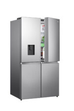 Hisense RQ758N4SWSE frigorifero side-by-side Libera installazione 606 L E Acciaio inox