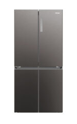 Haier HCR3818ENMD frigorifero side-by-side Libera installazione 467 L E Grigio