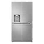 LG GML960PYBE Frigorifero Multidoor, Classe E, 641L, Wi-Fi, Drink dispenser, UVnano, Metal Fresh, No frost, Argento