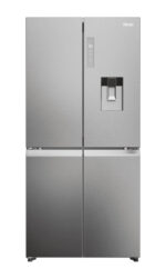 Haier Cube 83 Serie 5 HCW58F18EHMP frigorifero side-by-side Libera installazione 507 L E Platino, Acciaio inox