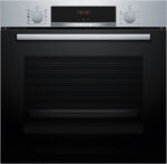 Bosch Serie 4 HQA514ES3 forno 71 L 3400 W A+ Nero, Acciaio inox